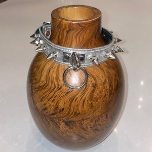 Pleather Dog Collar